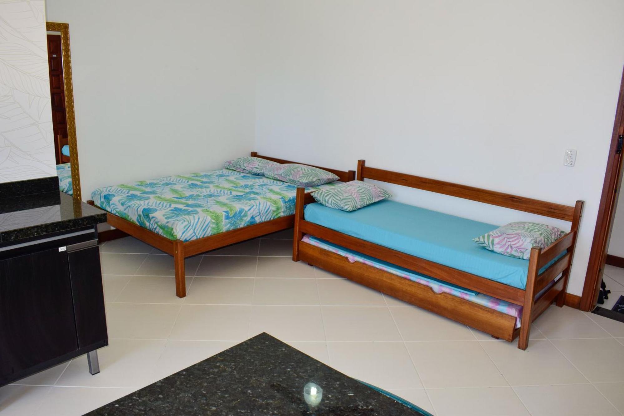 Flats E Apartamentos Temporada Mar Brasil Ubatuba Oda fotoğraf