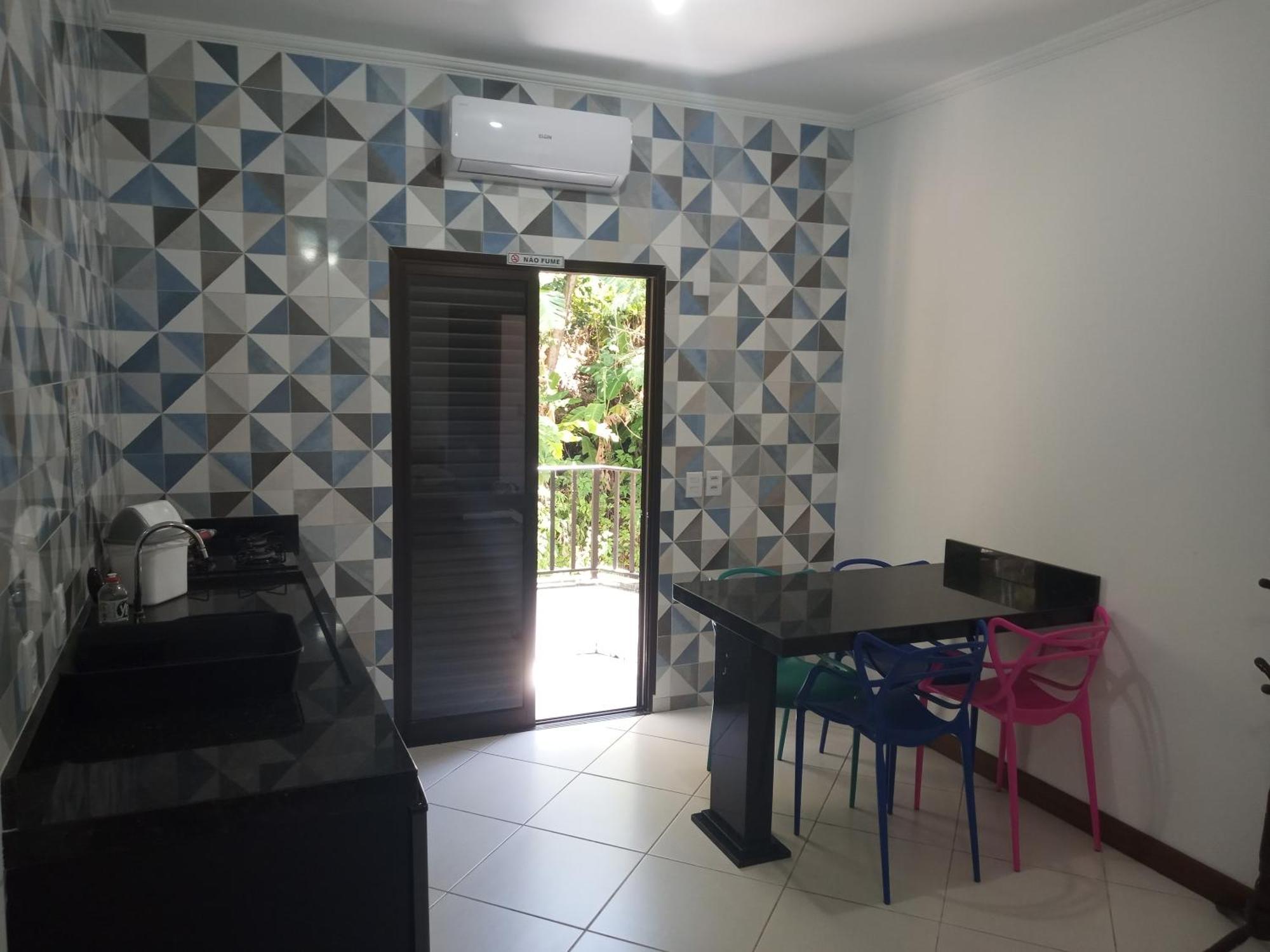 Flats E Apartamentos Temporada Mar Brasil Ubatuba Oda fotoğraf